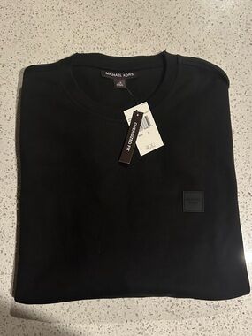 Michael Kors Black Crewneck Sweater